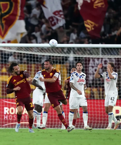 Roma da sogno contro l’Atalanta: rimonta super a tempo scaduto e vetta della classifica