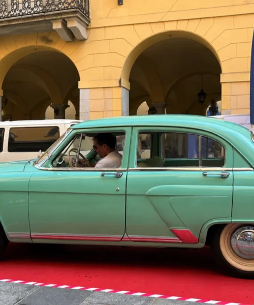 Trino Vercellese, una GAZ Volga M21 del 1959 conquista il primo premio al Concorso d’Eleganza
