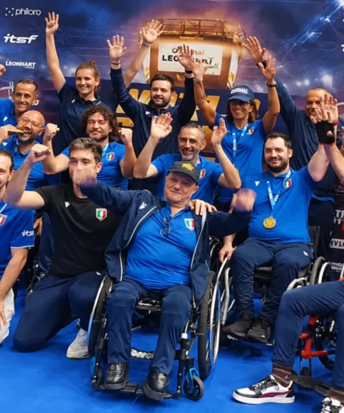 La Nazionale italiana di calcio balilla paralimpico scrive la storia in Germania