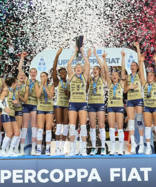Conegliano conquista la Supercoppa: Scandicci battuta in quattro set