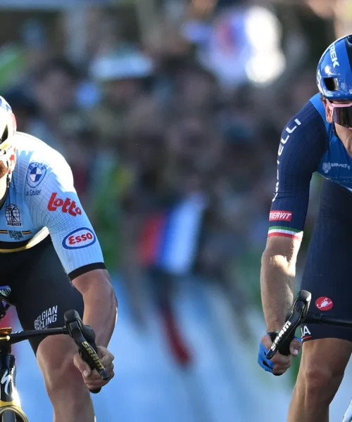 Europei ciclismo: Evenepoel beffa Ciccone di pochi millimetri