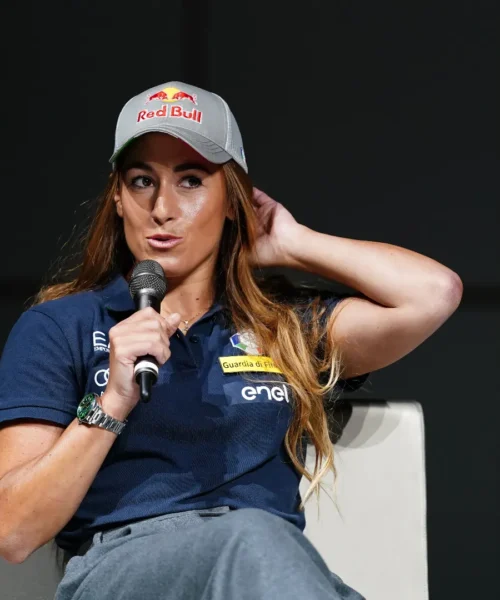 Sofia Goggia ospite a sorpresa del matrimonio tra due giornalisti molto noti