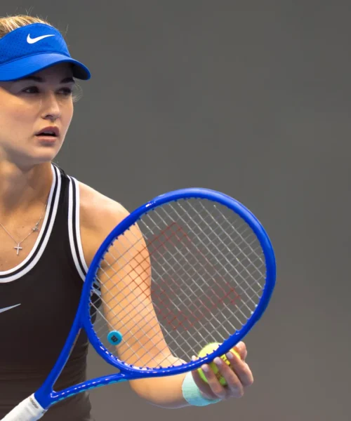 Anna Kalinskaya fa una confessione dopo una brutta giornata