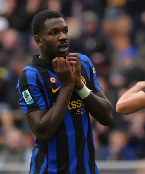 Inter, Marcus Thuram sarcastico sugli arbitri: “Lo pensano tutti…”