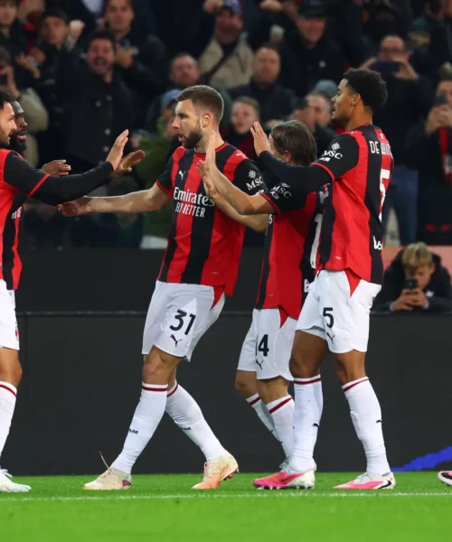 Il Milan passeggia a Udine e aggancia la Roma