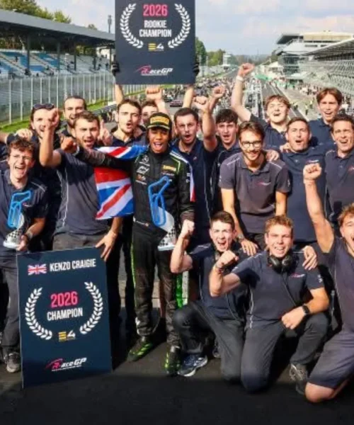 E4 Championship 2026, Kenzo Craigie è campione: titolo deciso all’ultimo giro a Monza