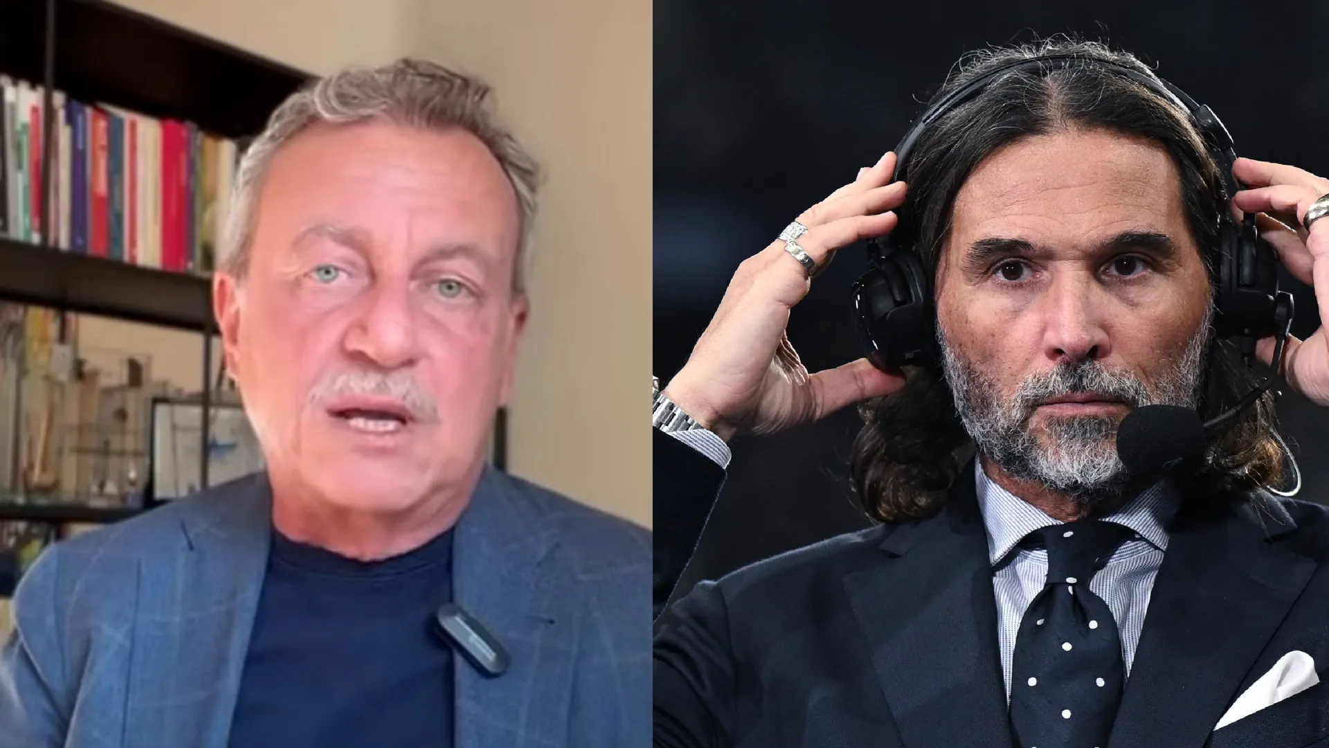 Sandro Sabatini-Lele Adani, lite furiosa su Massimiliano Allegri