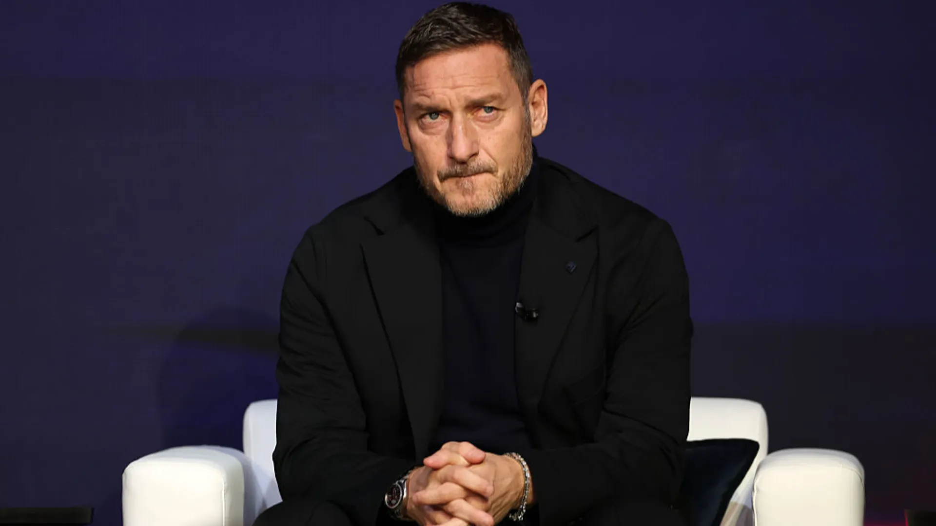Francesco Totti in lacrime: “Pagherei oro per averlo di nuovo vicino”