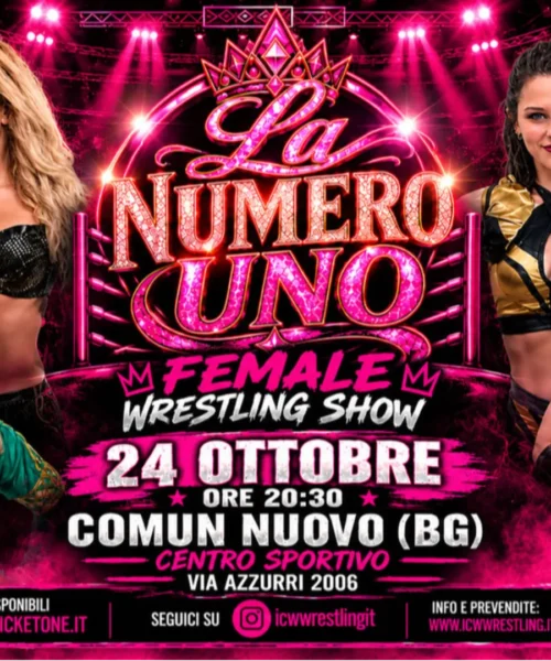 ICW La Numero Uno: il wrestling femminile torna protagonista