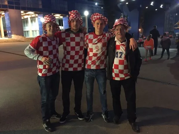 Croaziaucraina I Tifosi Danno Spettacolo 1093633Photogallery