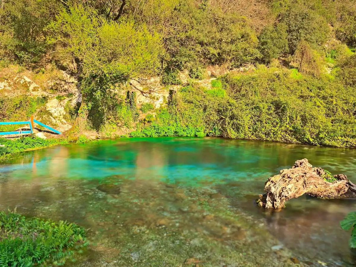 L’occhio di un drago caduto che piange acqua turchese: il misterioso e limpidissimo Blu Eye, il luogo più famoso d’Albania