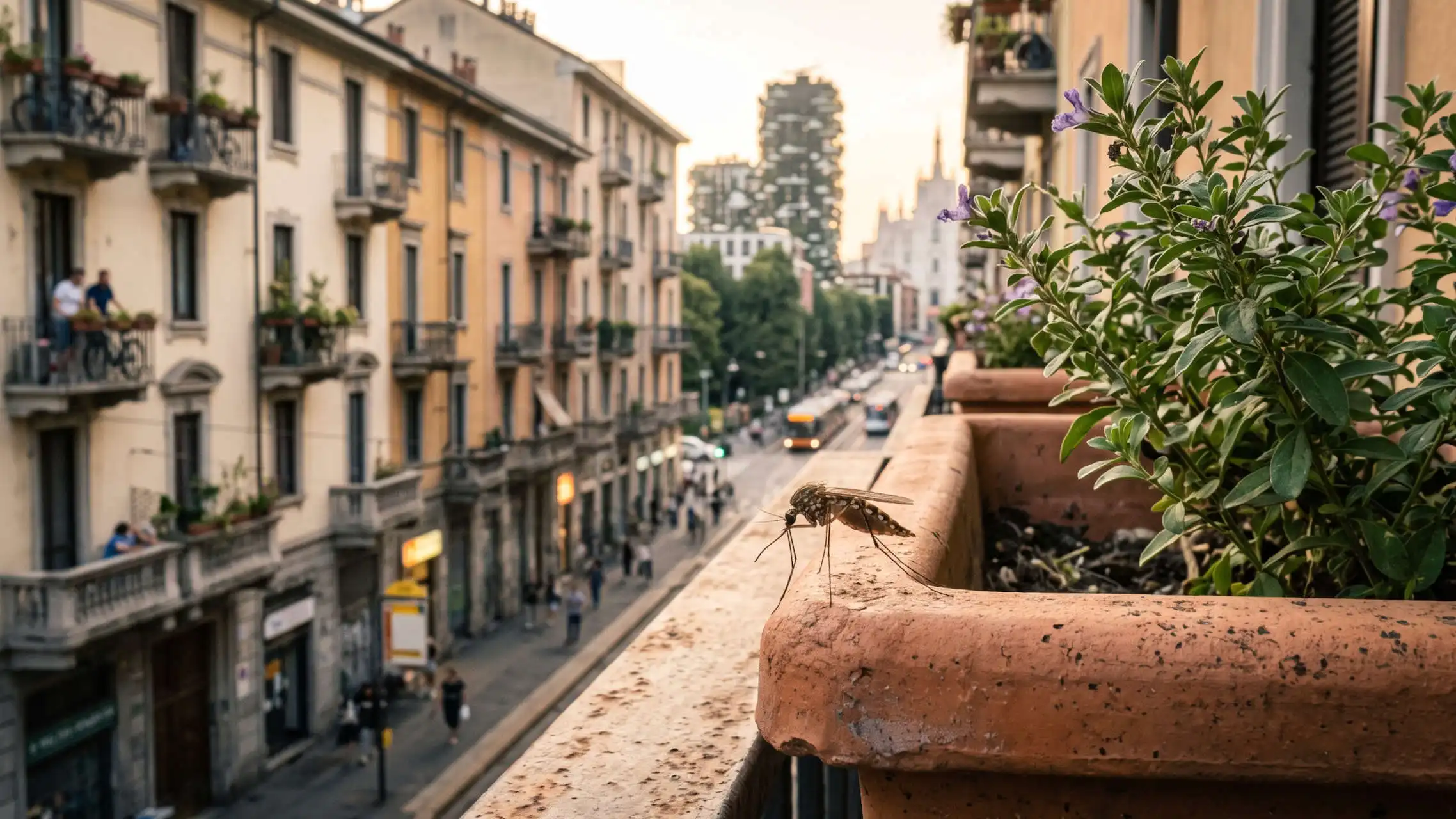 Ormai le zanzare in città ci sono 9 mesi l’anno