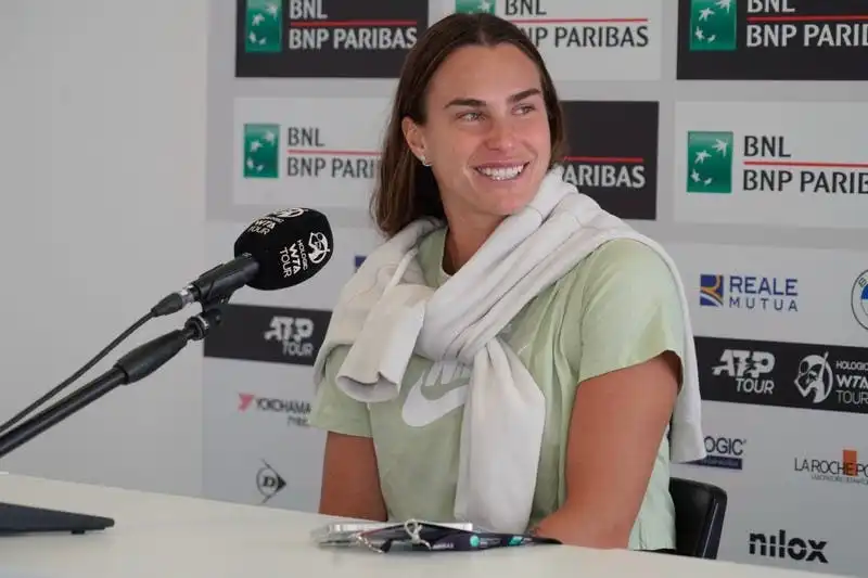 WTA Roma, Sabalenka: “Oggi so perdere e sorridere, l’importante è accettare il verdetto”