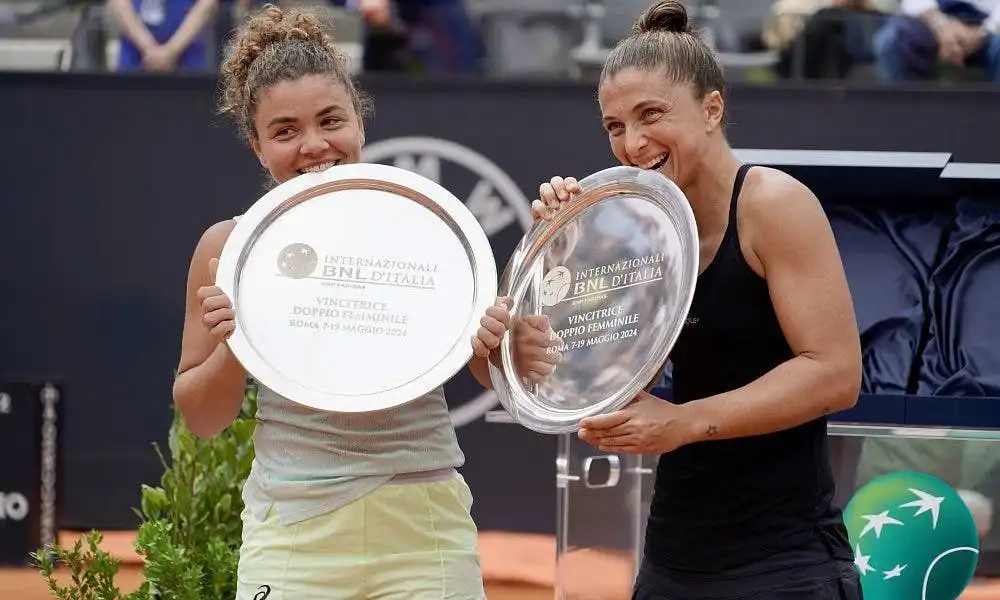 WTA Roma, doppio: trionfano Sara Errani e Jasmine Paolini